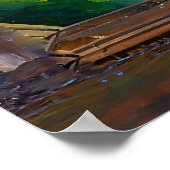 7チャクラの花の木 ポスター (角)