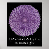 7チャクラアート#2 – ディヴィントつながり ポスター (正面)