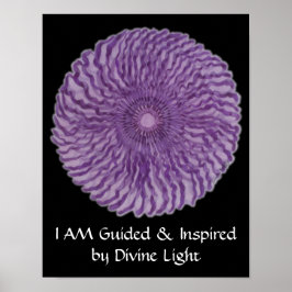 7チャクラアート#2 – ディヴィントつながり ポスター