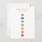 7チャクラクンダリニヒーラー ポストカード (正面/裏面)