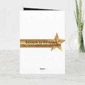 7チャクラグリーティングカード カード (裏面)