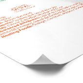 7チャクラポスター ポスター (角)