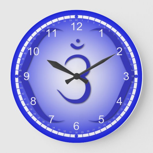 7チャクラ時計 ラージ壁時計 (正面)