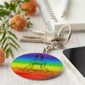 7チャクラ キーホルダー (側面)