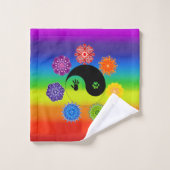 7チャクラ バスタオルセット (ウォッシュタオル)