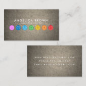 7チャクラ 名刺 (正面/裏面)