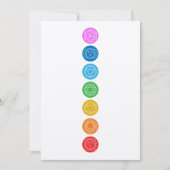 7チャクラ 招待状 (正面)