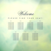 7テーブル透明シーティンググラフネイビーブルースクリプト ウィンドウサイン (シート3)