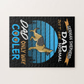 7ドイツの羊飼いパパちょうど通常のパパのみWa ジグソーパズル (横)