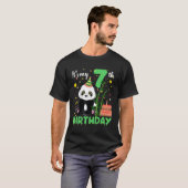 7パンダ7thパンダ tシャツ (正面フル)