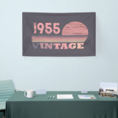 7パーソナライズされたヴィンテージ70歳の誕生日パーティー 横断幕 (トレードショー)