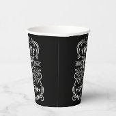 7パーソナライズされたヴィンテージ70歳の誕生日パーティー 紙コップ (右)