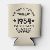 7パーソナライズされたヴィンテージ70歳の誕生日パーティー 缶クーラー (正面)