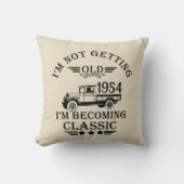 7パーソナライズされたヴィンテージ70歳 クッション (正面)