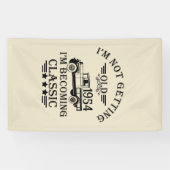 7パーソナライズされたヴィンテージ70歳 横断幕 (横)