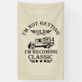 7パーソナライズされたヴィンテージ70歳 横断幕 (縦)