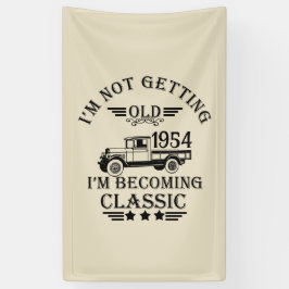 7パーソナライズされたヴィンテージ70歳 横断幕