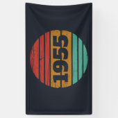 7パーソナライズされたヴィンテージ70歳 横断幕 (縦)