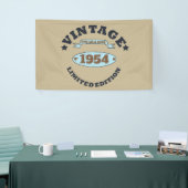 7パーソナライズされたヴィンテージ70歳 横断幕 (トレードショー)