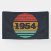 7パーソナライズされたヴィンテージ70歳 横断幕 (横)