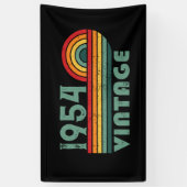 7パーソナライズされたヴィンテージ70歳 横断幕 (縦)