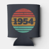 7パーソナライズされたヴィンテージ70歳 缶クーラー (裏面)