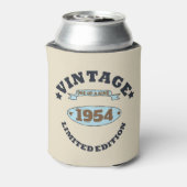 7パーソナライズされたヴィンテージ70歳 缶クーラー (缶裏面)