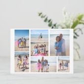 7フォトコラージュのテンプレート パーソナライズされた (スタンド正面)