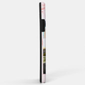 7フォトコラージュパーソナライズされたピンクマーブル Case-Mate iPhoneケース (裏面/右)