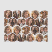 7フォトコラージュファンキー – 六角パターン折り返しP 薄葉紙 (正面)