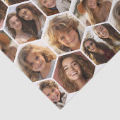 7フォトコラージュファンキー – 六角パターン折り返しP 薄葉紙 (詳細)