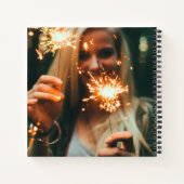 7フォトコラージュモダン卒業ゲストブック ノートブック (裏面)