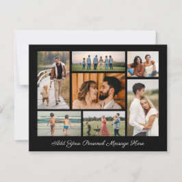 7フォトコラージュ自分のグリーティングカードを追加 カード