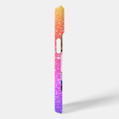 7フォトパーソナライズされたコラージュ数々のカラーグリッター Case-Mate iPhoneケース (裏面 / 右)