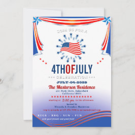 7モダン月4日パーティー 招待状