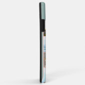 7モノグラムの枚の写真コラージュ(緑) Case-Mate iPhoneケース (裏面/右)