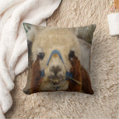 #7ラマ及びアルパカ クッション (ブランケット)