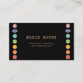 7レインボーチャクラエナジーヒーラーヨガ 名刺 (正面)