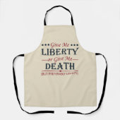 7与え月4日の私の自由と死 エプロン (正面)
