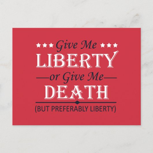 7与え月4日の私の自由と死 シーズンポストカード (正面)