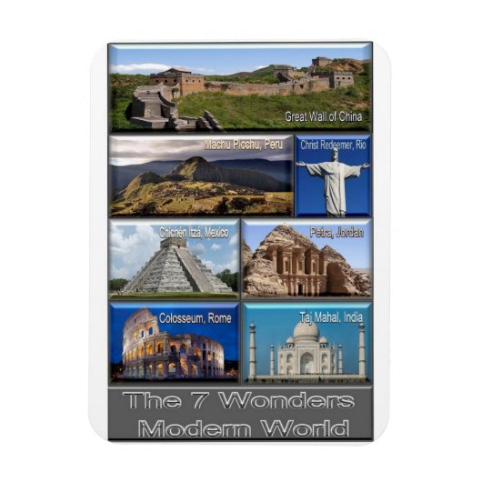 7世疑問に思モダン界 –  マグネット (縦)