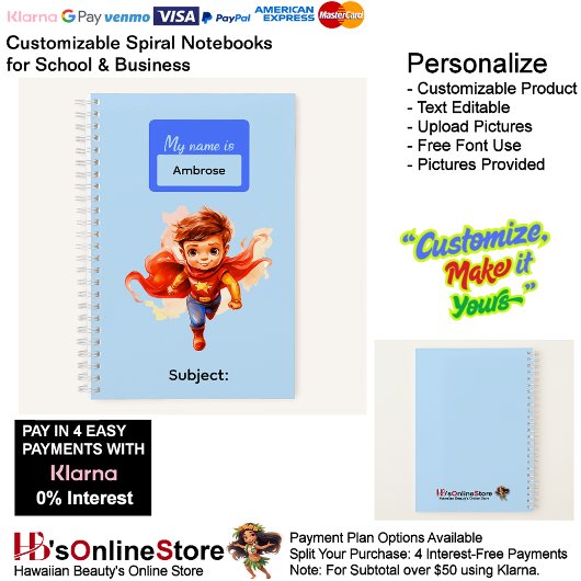 7人のスーパーヒーロー キッズ 男の子 文房具 学生 ノートブック