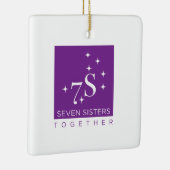 7人の姉妹は一緒に飾ります セラミックオーナメント (右)