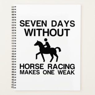 7人の日が競馬をしないと1人が弱くなる プランナー手帳