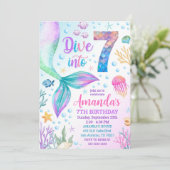 7人目の人魚の招待、7人の人魚に飛び込む 招待状 (スタンド正面)