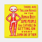 7兆の神経と一人ひとりが乗る人もいる マグネット (正面)