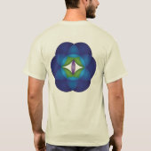 7円バンドT型 Tシャツ (裏面)