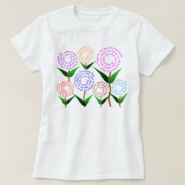 7冊の聖書の詩のTシャツ Tシャツ