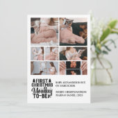 7写真ママはクリスマス妊娠になる シーズンカード (スタンド正面)