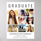 7写真モダン卒業パーティーへようこそ ポスター (正面)